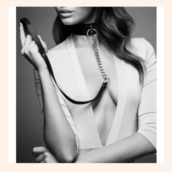 BIJOUX INDISCRETS Choker with Leash - Picture 4 of 4